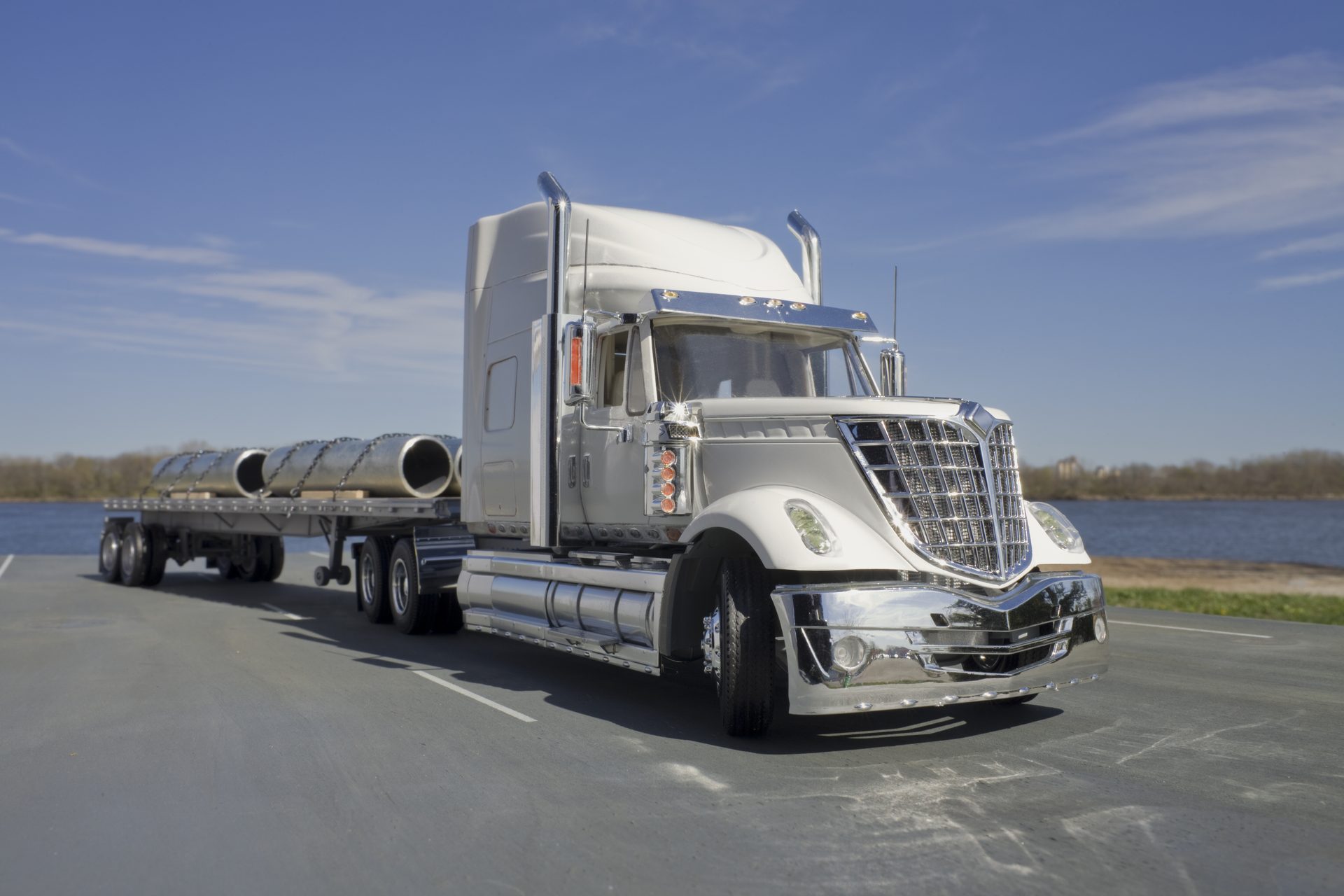 Flatbed truck